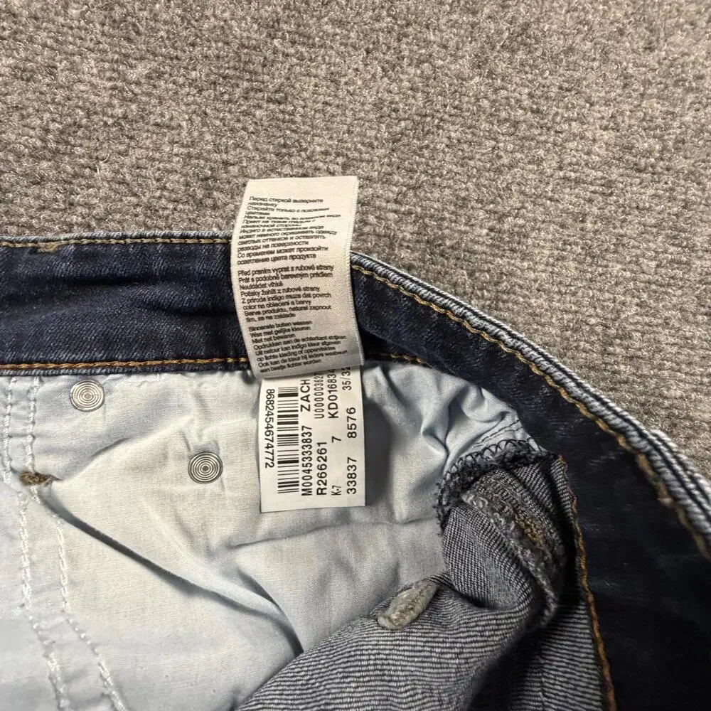 Mavi Women's Blue Denim 35W X 32L Jeans‎ #1319